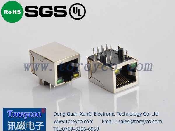 RJ45網(wǎng)絡(luò )連接器