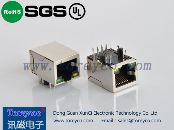 RJ45網(wǎng)絡(luò )連接器